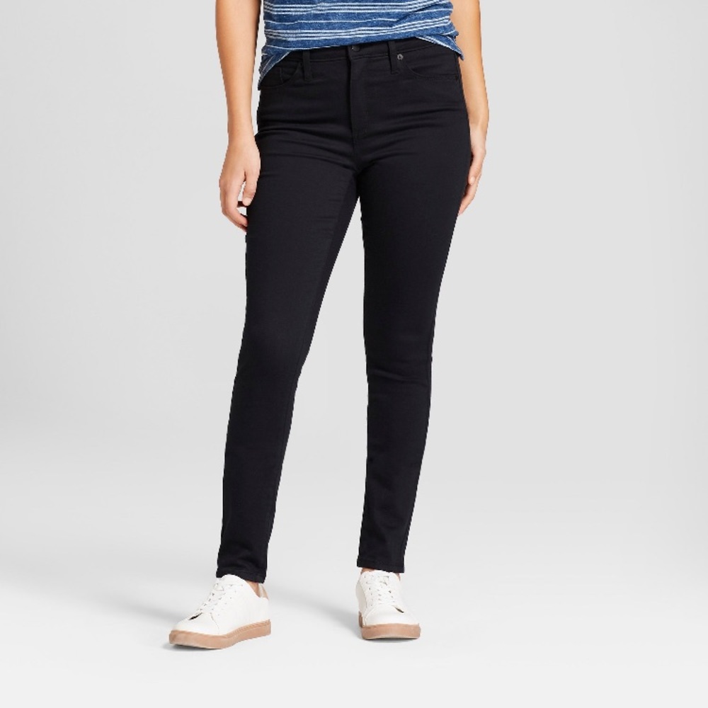 Target Black Skinny Jeans High-Rise